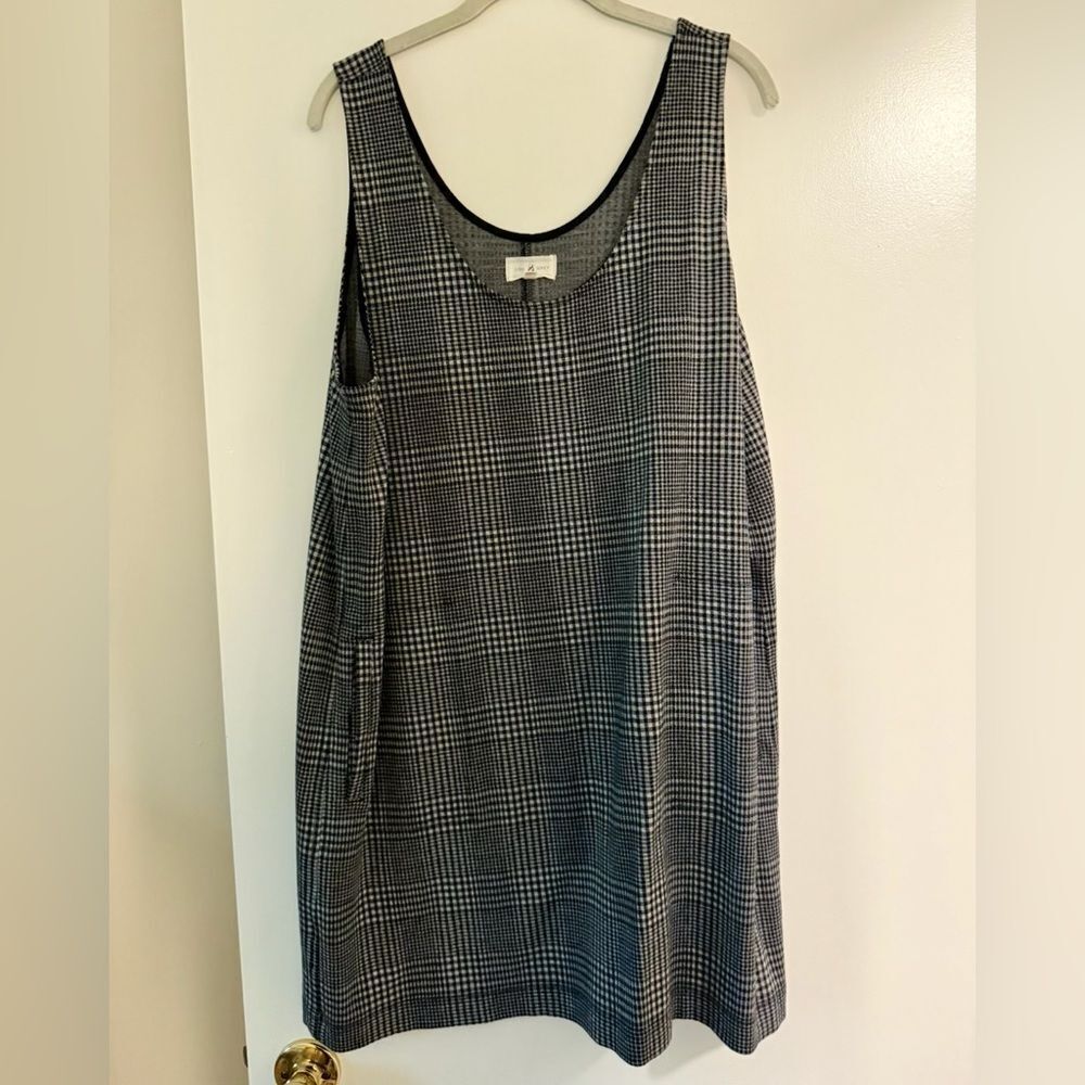 Lou & Grey Black and White Checkered Jumper